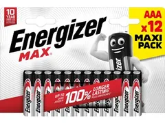 Batterijen Max Aaa/Lr03/E92 Maxipack 12 stuks