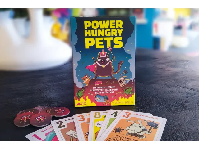 Kaartpel Power Hungry Pets 7+