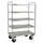 etagewagen,draagverm. 400kg,5etage(s),laadvl. LxB 900x440mm,staaletage