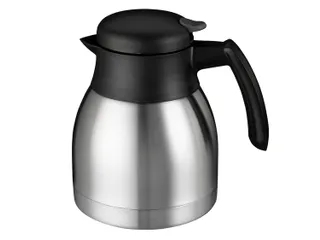 Thermoskan Bravilor dubbelwandig 1 liter RVS zwart - 1