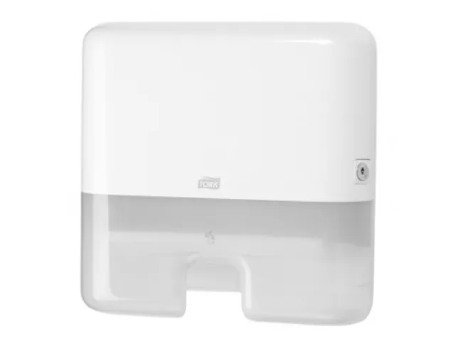 Handdoekdispenser Tork Intergevouwen Elevation Mini Wit