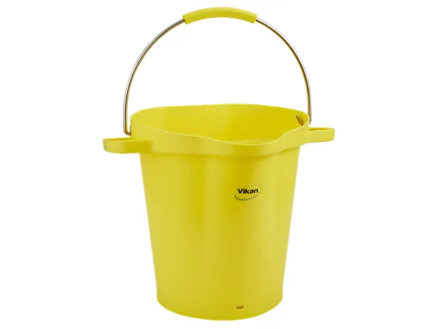 Hygiene 5692-6 emmer 20 liter geel maatverdeling schenktuit