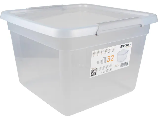 Opbergdoos 32 Liter Transparant