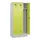 locker voor scheiding van kleding,HxBxD 1950x900x500mm,3vak