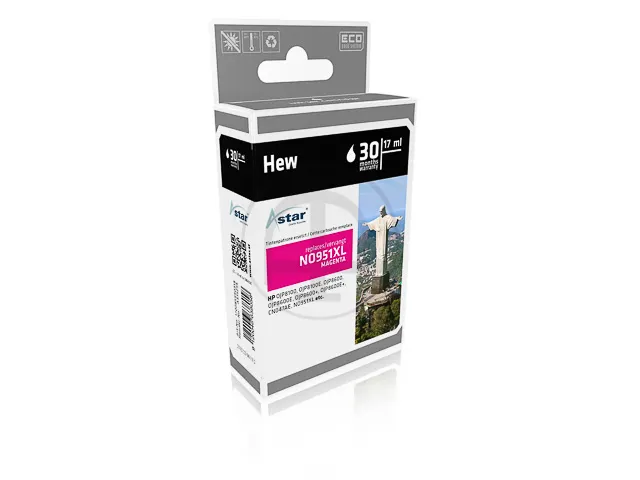 AS15295 Astar HP 951XL OJ PRO inkt magenta HC rebuilt 1500pagina's chi