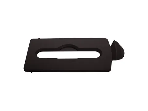 Deksel Papier Voor Slim Jim Recyclingstation Bruin