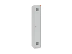 lockerkast,HxBxD 1800x300x500mm,1vak,draaigrendel,sokkel,romp RAL7035