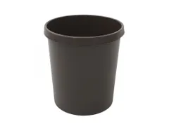 Ronde Papierbak 18 Liter Bruin