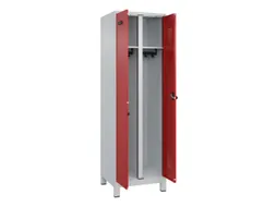 locker voor scheiding van kleding,HxBxD 1950x600x500mm,2vak