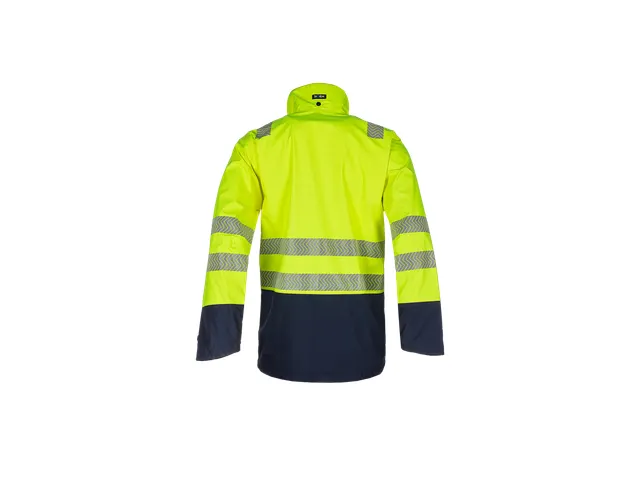 Regenjas Torvik Geel/marine, Maat EEL