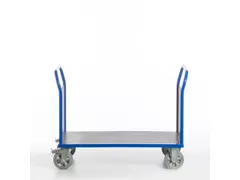 Platformwagen 1000kg Laadvlak 1200x800mm 2 Kopwanden Ral 5010