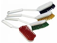 Afwasborstel Korte Steel Blauw 2 Stuks