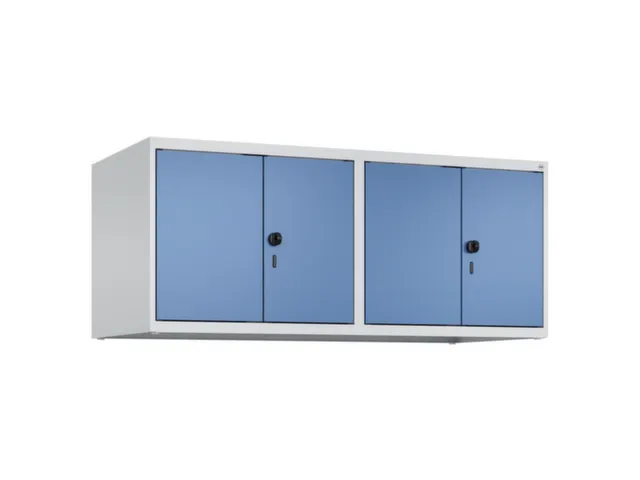 opzetkast,v. locker voor scheiding van kleding,4vak.,vak B 300mm