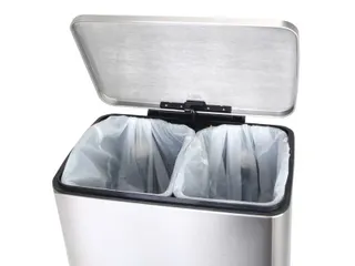 E-Cube recycling pedaalemmer 9+10 Liter Zwart EKO - 2