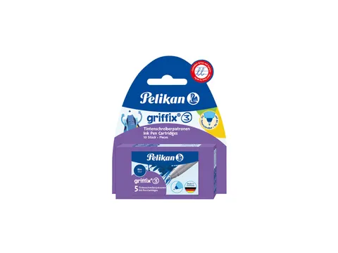 Balpenvulling Griffix blister 2x5 stuks blauw