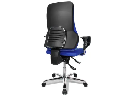 Draaistoel Koninklijk Blauw H X B X D 450-570X 500X 460Mm Incl. Armleu