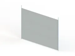 scheidingsplaat,v. inhaakstelling,HxD 500x600mm,doorgaand,staal