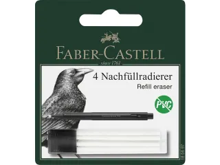 Navulgummen Faber-Castell 4 stuks in koker - 1