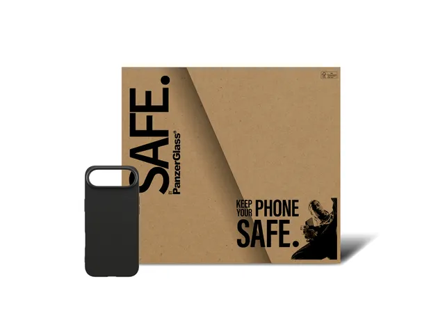 PanzerGlass SAFE. by TPU Case Black iPhone Air | Bulk, Hoes, Apple,