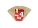 Koffiefilter Paco bruin nummer 4 100 stuks