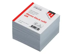 Memoblaadjes Quantore losbladig 90x90x90mm 900 vel wit