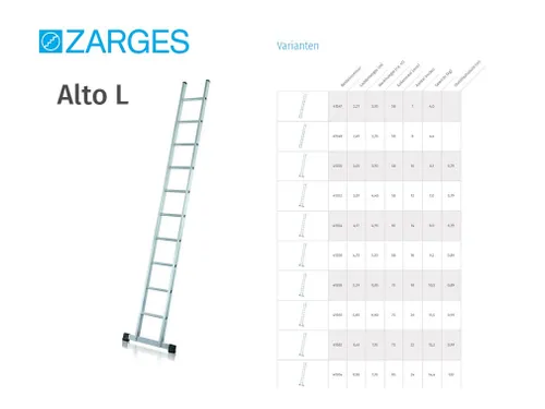 ladder,7,sporten,balk L 2,21m,licht metaal