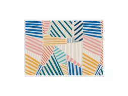 Placemat 45x32cm PVC Vormen 6 Stuks