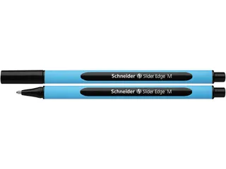 Balpen Slider Edge medium punt, zwart - 1