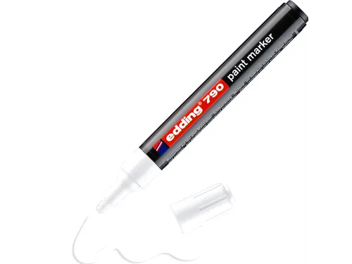 Paintmarker edding 790 alcoholbasis 2-3mm wit