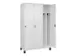 locker voor scheiding van kleding,HxBxD 1950x1200x500mm,3vak