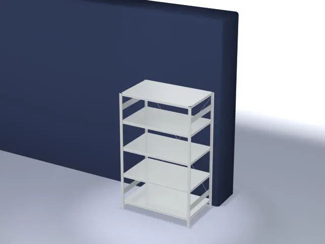 systeemstelling,grondveld,HxBxD 2000x1360x835mm,vakl. 190kg