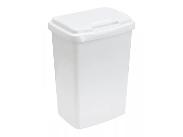 Afvalbak Top-Fix 50 Liter Wit