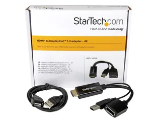 HDMI naar DisplayPort adapter 4K 30Hz video converter - 2