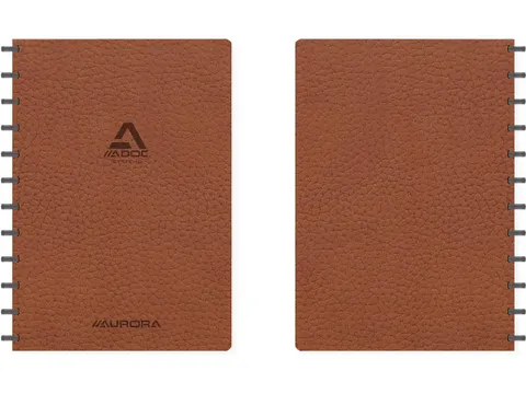 Business schrift A4 144 bladzijden gelijnd bruin