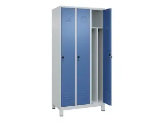 locker voor scheiding van kleding,HxBxD 1950x900x500mm,3vak - 2