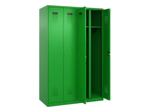 locker voor scheiding van kleding,HxBxD 1850x1200x500mm,4vak