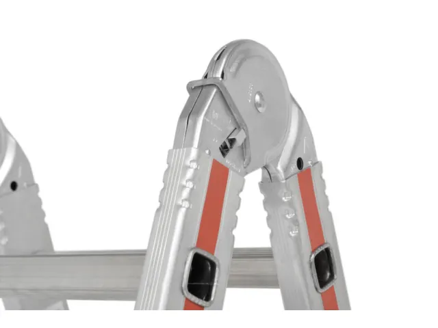 Echelle pliante multifonctionnelle 4x 3 échelons Longueur 3,47m Alumi