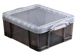 Opbergdoos 18 Liter Transparant Smoke - 1