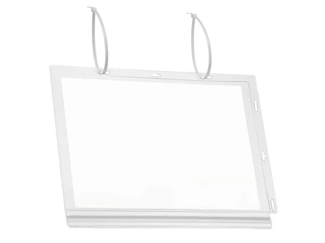 DURABLE waterbestendige infohoes A4 met kabelbinders