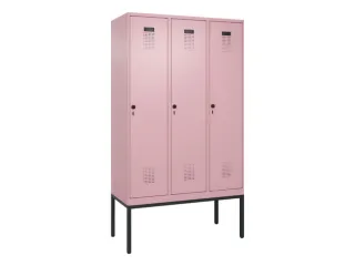 locker voor scheiding van kleding,HxBxD 2120x1200x500mm,3vak - 2