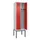 locker voor scheiding van kleding,HxBxD 2120x600x500mm,2vak