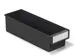 bac compartimentable ESD,HxlxP 100x132x400mm,PP,noir