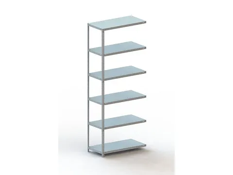 magazijnstelling,aanbouwveld,HxBxD 2500x1002x504mm,vaklast 150kg