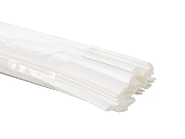 Thermische Krimpkous 9mm - WIT - 25 Stuks