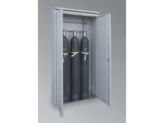 gasflessenkast,v. 3xØ 220mm fles,HxBxD 2150x1050x400mm,m. dak - 1