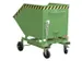 Kiepwagen voor spaanders,HxLxB 1220x1395x1070mm,0,6m³,draagverm. 300k