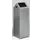 Afvalverzamelaar Zelfblussend 89 Liter 1045X320X320Mm Klemring Grijs