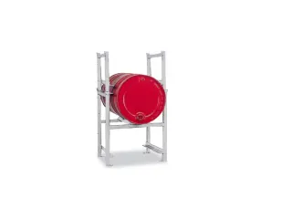 stapelframe,v. 1x60/200l vat,HxBxD 790x790x650mm,1xvatensteun,verzinkt - 1