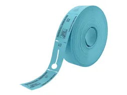Garderobebonnen Combicraft nummering 1 t/m 500 blauw 500 stuks