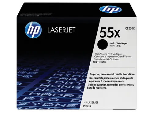 HP 55X Toner CE255X Zwart 12500 Pagina’s Origineel